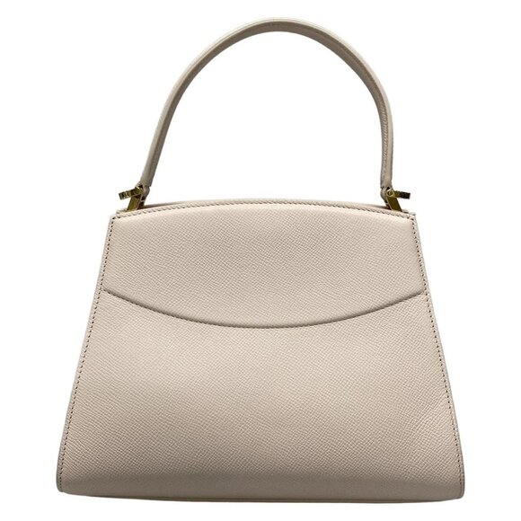 Auth Salvatore Ferragamo Gancini 21A210 Light Pink Leather - Handbag - Picture 2 of 16